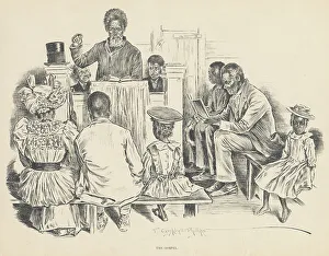 R H Russell Prints: The gospel, 1899. Creator: Jay Campbell Phillips