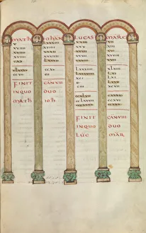 Carlovingian Gallery: Gospel Book, ca. 825-50. Creator: Unknown