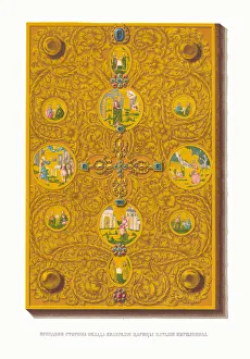 Alexis Of Russia Collection: The Gospel Book of the Tsarina Natalia Naryshkina, 1849-1853