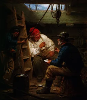 Morgan Prints: Gossip in the hold, c1843-c1886. Artist: John Morgan