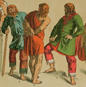 Working Class Prints: Goths, Germanic peoples, 1882. Creator: Unknown
