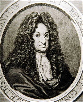 Images Dated 13th January 2015: Gottfried Wilhem Leibniz (1646-1716), German philosopher and mathematician