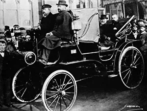 Gottlieb Daimler in a Canstatt Daimler, 1896