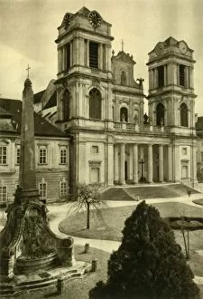 Clock Tower Gallery: Gottweig Abbey, Krems, Lower Austria, c1935. Creator: Unknown