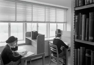 Students Prints: Goucher College, Towson, Maryland, 1953. Creator: Gottscho-Schleisner, Inc