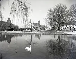 Peaceful Prints: Goudhurst, Kent, c1955. Creator: Arthur Charles Kirby Ware