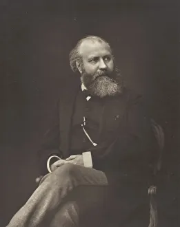 Woodburytype Collection: Gounod, c. 1876. Creator: Ferdinand J. Mulnier