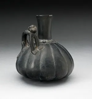 Gourd-Shaped Blackware Jar with Standing Puma on Shoulder, 200 B.C./A.D. 200 Gourd-Shaped Blackware Jar with Standing Puma on Shoulder, 200 B.C./A.D. 200