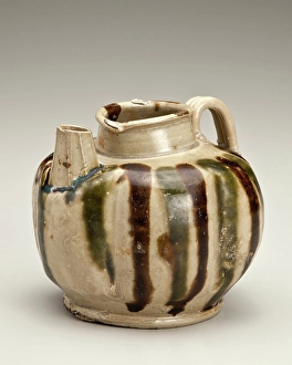 Spouted Prints: Gourd-shaped ewer, 800s. Creator: Unknown