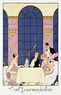 Barbier Gallery: The Gourmands, 1920-1930