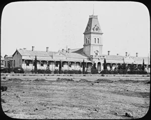 Bloemfontein Prints: Government buildings, Bloemfontein, South Africa, c1890