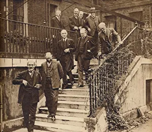 Government in Crisis, forming a National Cabinet as requested by King George V, 1931, (1938)