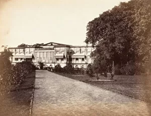 Blinds Gallery: Government House, Barrackpore, 1858-61. Creator: Unknown