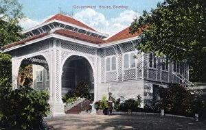 Images Dated 10th January 2008: Government House, Bombay, India, early 20th century