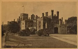 Castellated Gallery: Government House, Sydney, c1900