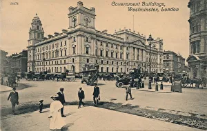 Office Prints: Government Offices Great George Street ( GOGGS ), Westminster, London, c1910