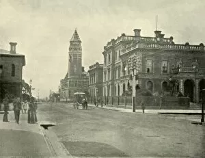 Urbanisation Gallery: Government Offices, Launceston, 1901. Creator: Unknown