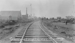 Government railroad, between c1900 and c1930. Creator: Unknown