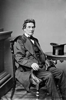 Lawmaker Gallery: Governor AndréBienvenue Roman of Louisiana, between 1855 and 1865. Creator: Unknown