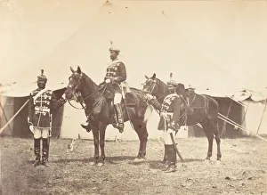 Tents Prints: Governor Generals Body Guard, 1858-61. Creator: Unknown