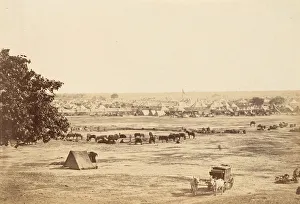Commander Chief Gallery: Governor Generals and Commander in Chiefs Camp, Jullundur, 1858-61. Creator: Unknown