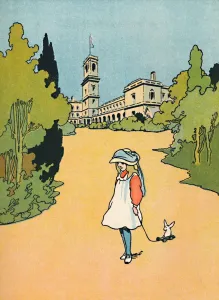The Governor-Generals House, Melbourne, 1912. Artist: Charles Robinson The Governor-Generals House, Melbourne, 1912. Artist: Charles Robinson