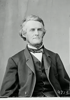 Communication Collection: Governor William Dennison, between 1855 and 1865. Creator: Unknown