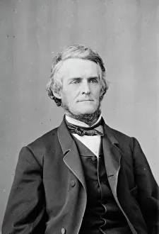 Governor William Dennison of Ohio, between 1855 and 1865. Creator: Unknown