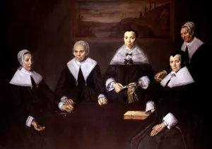 Hals Prints: Governors of the nursing home