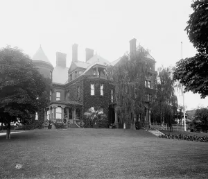 Governors Residence Prints: Governor's Residence, Albany, N.Y. The, between 1900 and 1906. Creator: Unknown