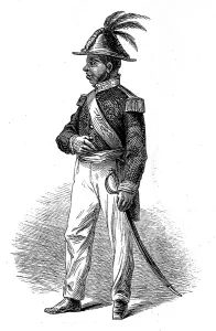 Malagasy Prints: One of the Governor's staff