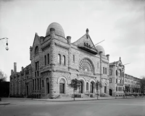 Philadelphia Prints: The Grace Baptist Temple, Philadelphia, Pa. between 1900 and 1910. Creator: Unknown