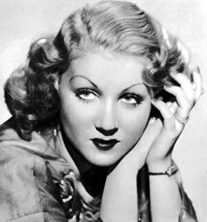 Lipstick Gallery: Grace Bradley, American actress, 1934-1935