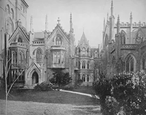 Cn Greig And Prints: Grace Church and Rectory, New York, c1897. Creator: Unknown