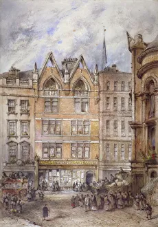 Thomas Colman Prints: Gracechurch Street, City of London, 1882. Artist