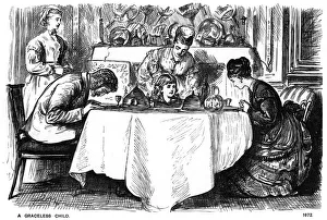 A Graceless Child, 1872 (1891). Artist: George du Maurier
