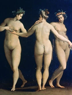 Images Dated 26th September 2006: The Three Graces, 1564-1597. Artist: Francesco Morandini