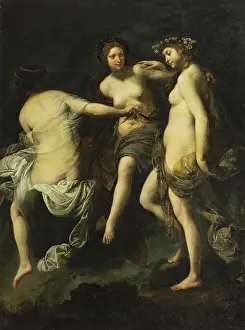 Beauty Prints: Three Graces, 1633. Creator: Francesco Furini