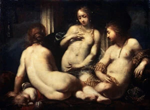 Graces Collection: The Three Graces, 1650s. Artist: Sebastiano Mazzoni