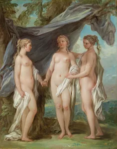 Charles André Van Loo Prints: The Three Graces, 1763. Creator: Carle van Loo