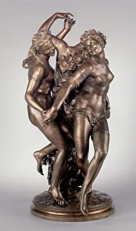 Playful Prints: The Three Graces, 1872. Creator: Jean-Baptiste Carpeaux