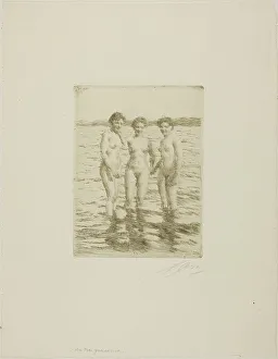 The Three Graces, 1910. Creator: Anders Leonard Zorn