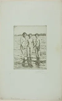 The Three Graces, 1910. Creator: Anders Leonard Zorn