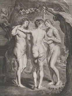 Graces Collection: The Three Graces, ca. 1630-45. Creator: Pieter de Jode II