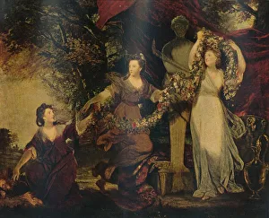 Hope Prints: The Graces Decorating a Terminal Figure of Hymen