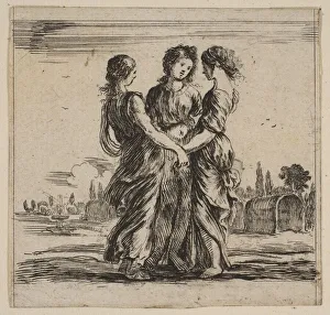 Jean Collection: The three graces, from Game of Mythology (Jeu de la Mythologie), 1644