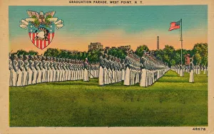 Campus Gallery: Graduation Parade, West Point, New York, c1940s