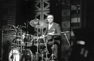 Grady Tate, Philip Morris Jazz. Festival. Dominion Theatre. London, Nov 1985