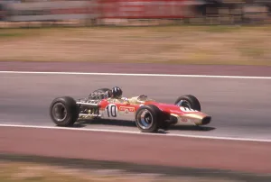 World Champion Prints: Graham Hill's Lotus at speed, Spanish Grand Prix, Jarama, Madrid, 1968