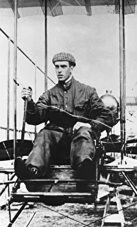 Graham White, British pioneer aviator, c1910